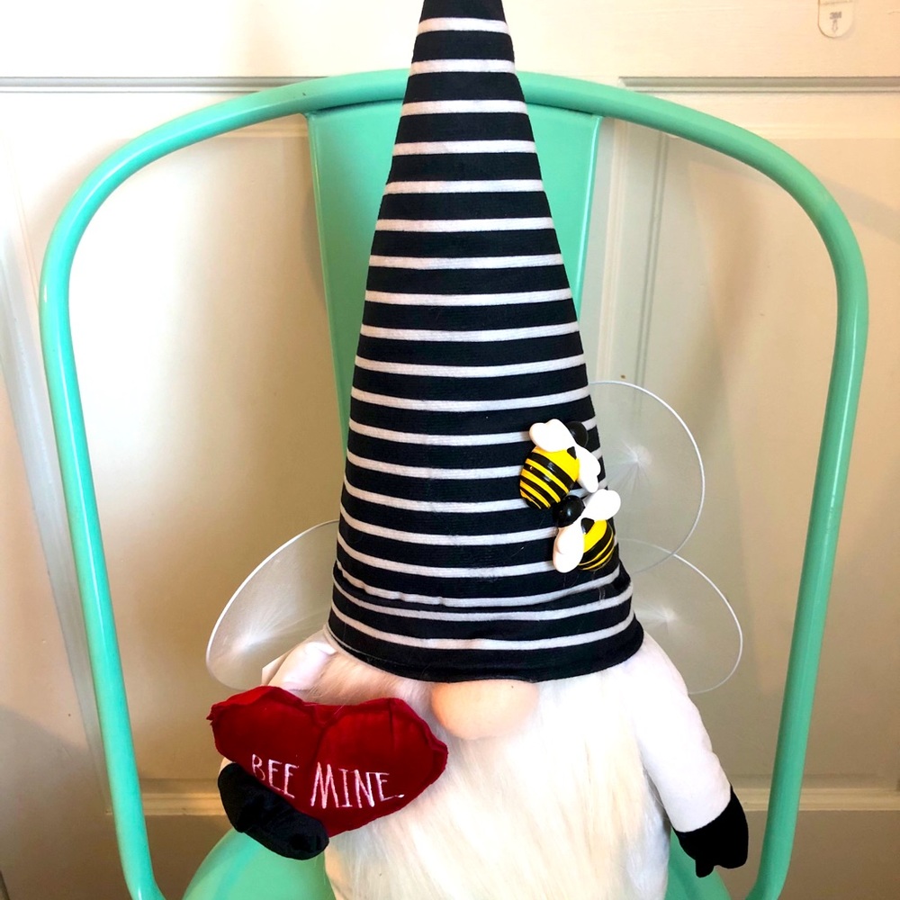 NWT Rae Dunn Bee Mine Valentine Gnome